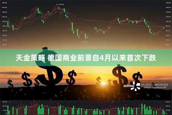天金策略 德国商业前景自4月以来首次下跌